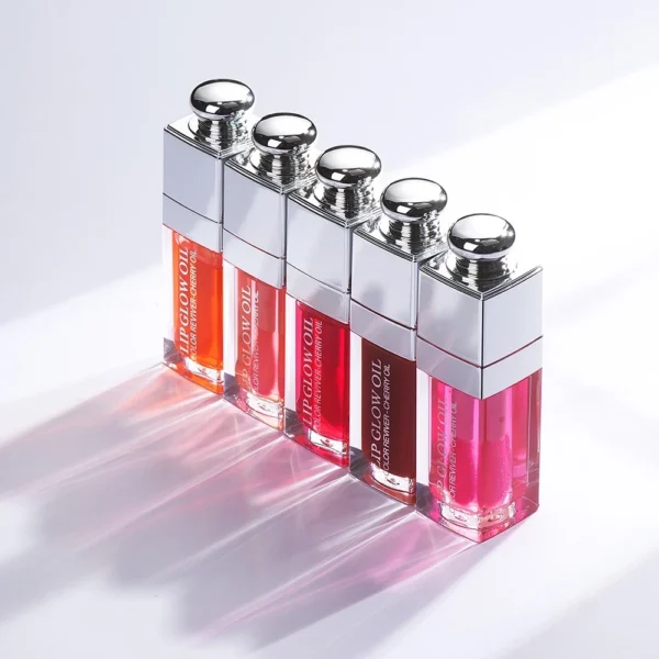 Batom/Brilho Labial Com Alto Espelho-5 Cores - Image 5