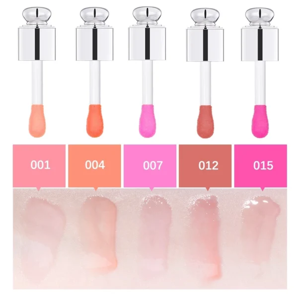 Batom/Brilho Labial Com Alto Espelho-5 Cores - Image 6