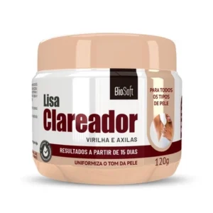 Creme Lisa Clareador 120g Biosoft