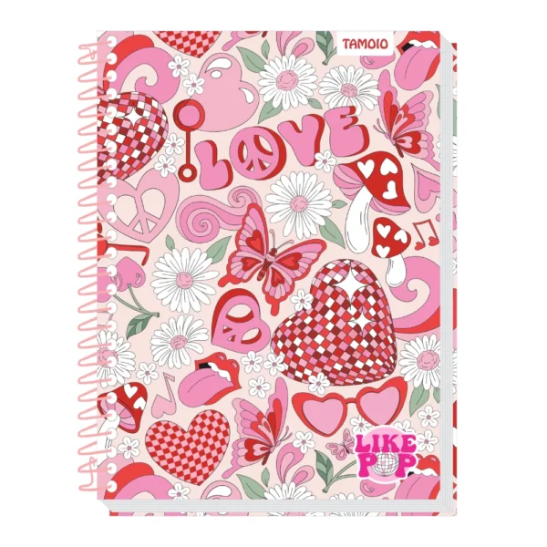 CADERNO CAPA DURA UNIVERSITÁRIO ESPIRAL DE 10 e 20 MATÉRIA - Image 3