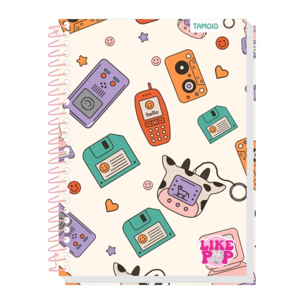 CADERNO CAPA DURA UNIVERSITÁRIO ESPIRAL DE 10 e 20 MATÉRIA - Image 4