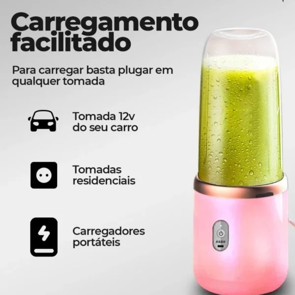 Mini Liquidificador Portátil De Suco De Alimentos - Image 6