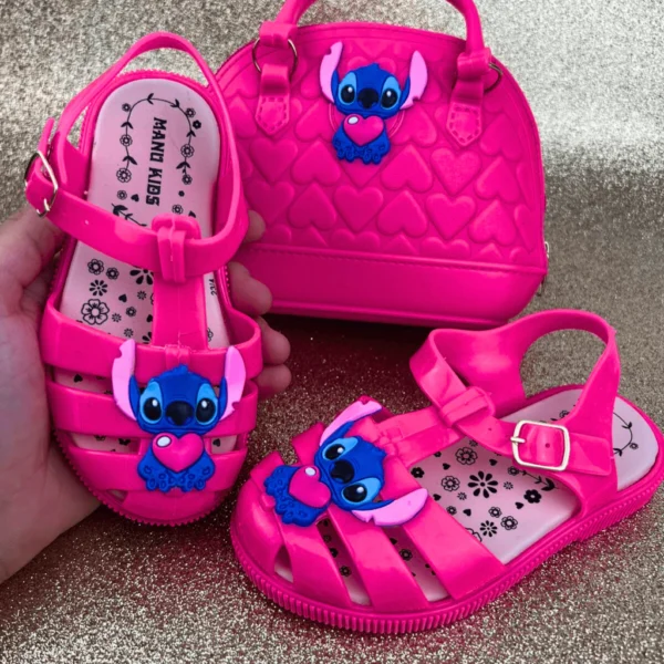 Kit Sandália e Bolsa Menina Blogueira Macia - Image 6