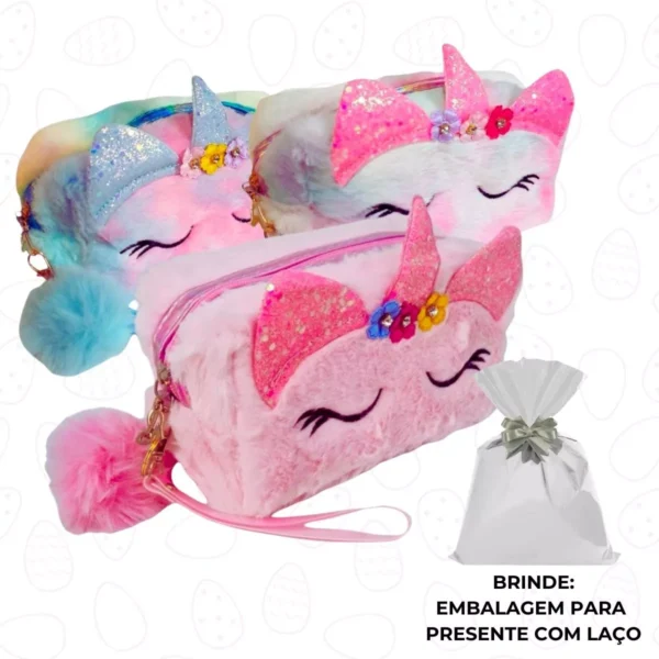 Kit Ovo De Páscoa Unicórnio 250gr + Bolsa Unicórnio Meninas - Image 2