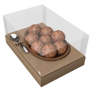 50 X Caixa Ovo De Colher 350g / 500g / 2x250g - Premium