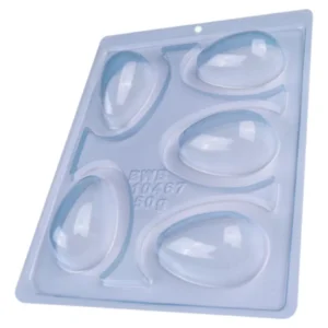 Forma Ovo De Páscoa 50/100/150/250/350/500g Bwb Silicone