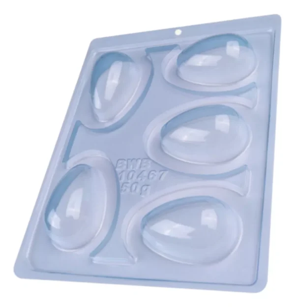 Forma Ovo De Páscoa 50/100/150/250/350/500g Bwb Silicone