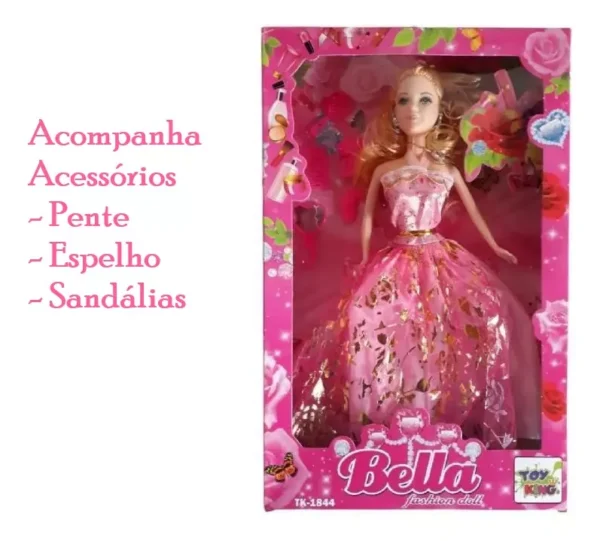Kit Ovo De Páscoa Infantil 250g E Boneca Princesa Menina - Image 4