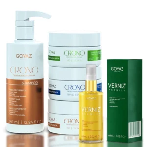 Kit Cronograma Capilar + Verniz Finalizador Premium