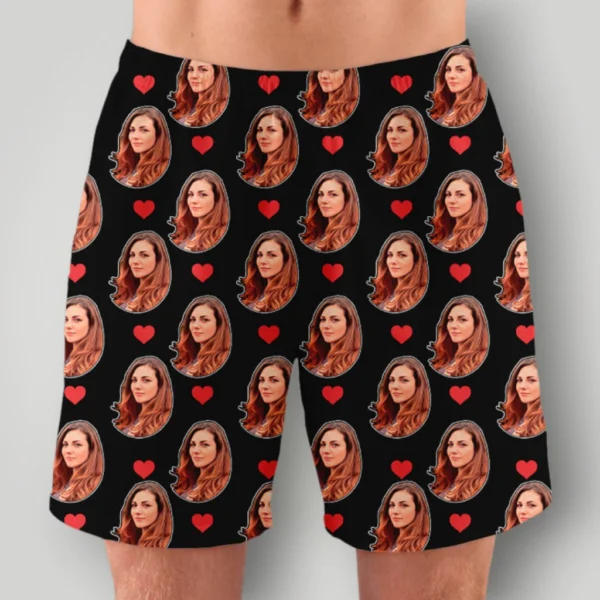 Shorts com Foto Sortidas Personalizado