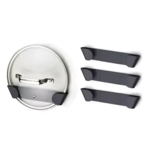 3 Suporte Tampa Panelas Porta Armário Organizador Cozinha