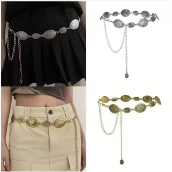 Cinto de Corrente Boho Vintage Elegante - Image 6