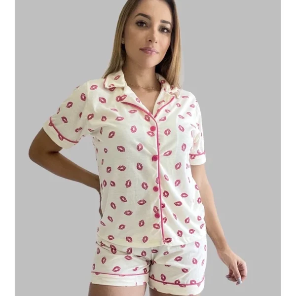 Pijama blogueirinha de beijinho - Imagem 2