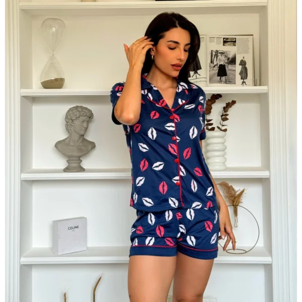 Pijama blogueirinha de beijinho - Imagem 6