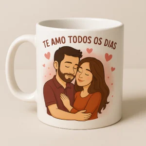 Caneca Personalizado com Nome, Foto e Frase