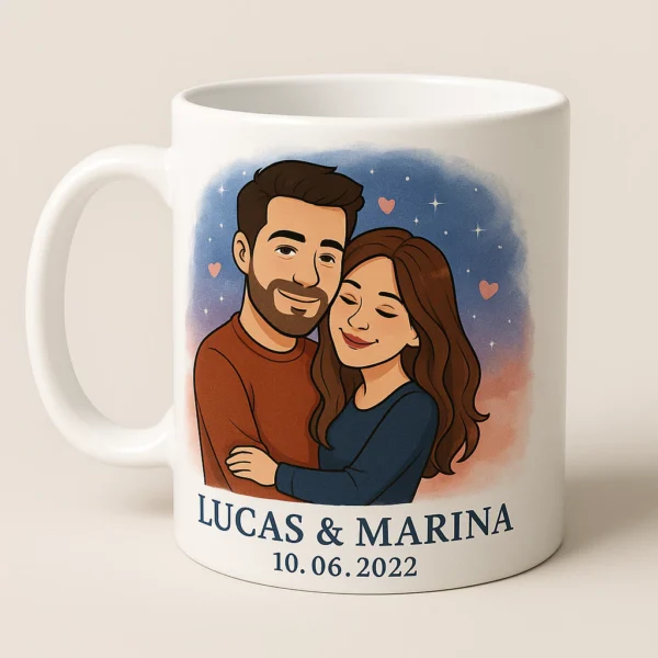 Caneca Personalizado com Nome, Foto e Frase - Imagem 3