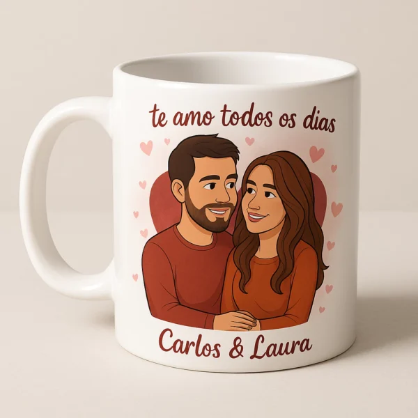Caneca Personalizado com Nome, Foto e Frase - Imagem 5