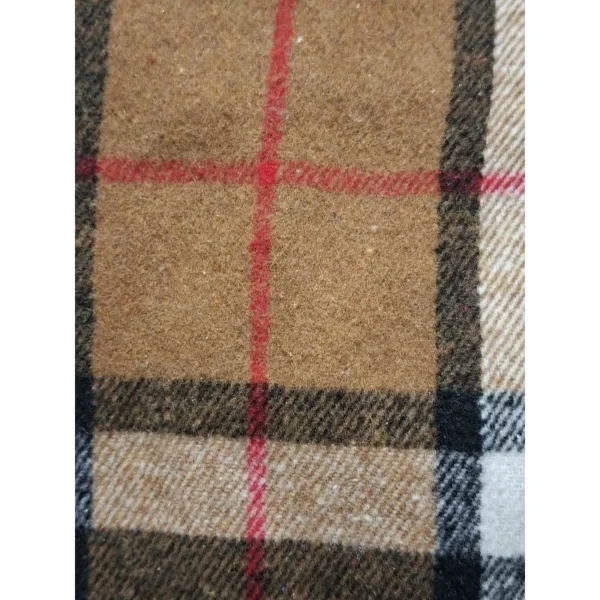 Conjunto Xadrez Flanelado Short+Colete Com Cinto Quadriculado - Imagem 4