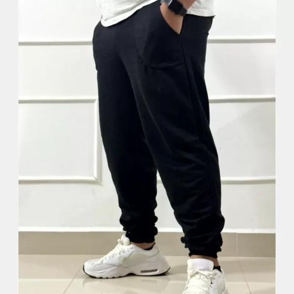 Kit 3 Calça Moletom Masculina Com Punho E Elástico - Imagem 5