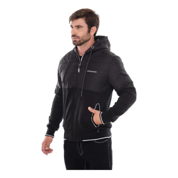 Blusa De Moletom Masculina Com Zíper - Imagem 2