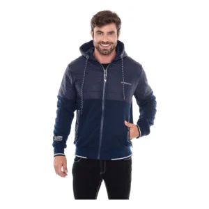 Blusa De Moletom Masculina Com Zíper