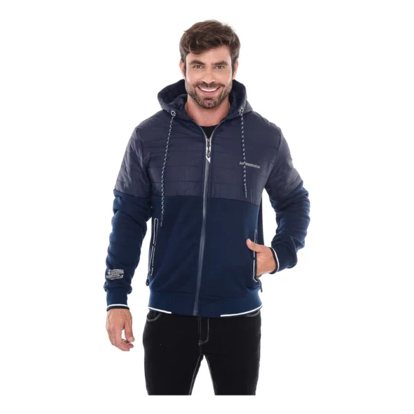 Blusa De Moletom Masculina Com Zíper