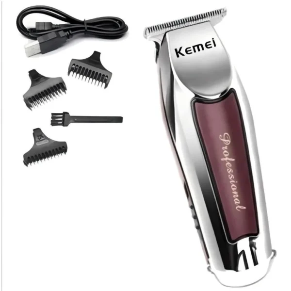Máquina De Acabamento Barbearia Barba Cabelo Bigode Profissional - Imagem 5