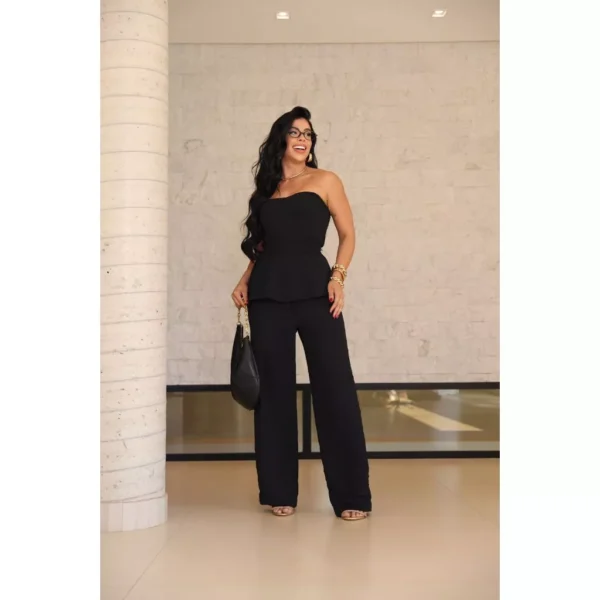 Conjunto Calça Pantalona com Blusa - Imagem 3