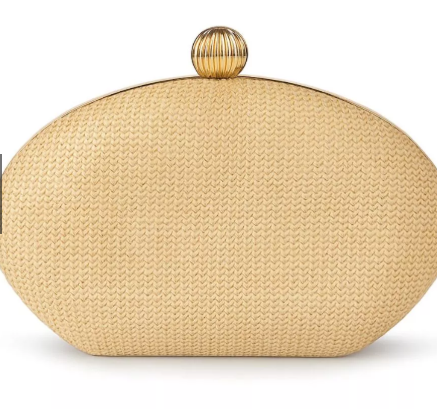 Bolsa Clutch Feminina Palha Festas Verão - Imagem 2