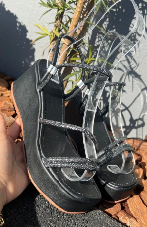 Sandália Anabela Plataforma - Imagem 2