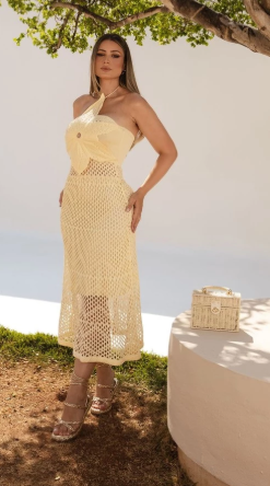 Vestido Flor Trico - Imagem 3